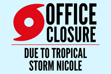 Tropical Storm Nicole Closure